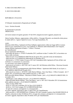 N. 00621/2014 REG.PROV.CAU. N. 00135/2014 REG.RIC