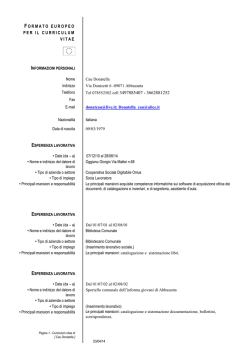 Donatella Cau - regesta.com