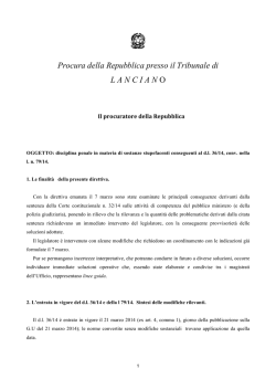 direttiva d l 36 2014 - questione giustizia