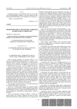 Il decreto sugli alberi monumentali