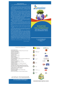 Invito / Programma