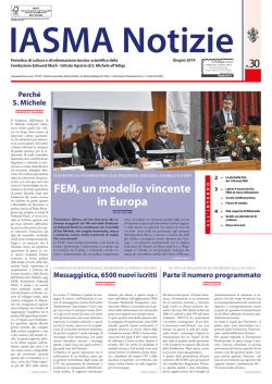 Iasma spec 30 giugno14 web - Fondazione Edmund Mach di San