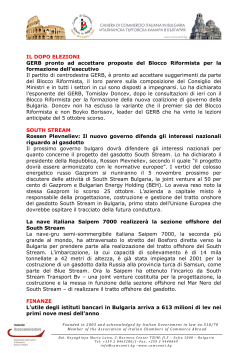 news_ccib_06_11_2014 - Camera di commercio italiana in Bulgaria