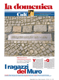 2 novembre 2014 - La Repubblica