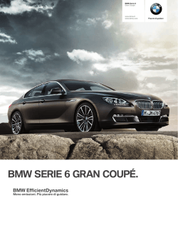 BMW SERIE  GRAN COUPÉ.