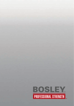 Catalogo Bosley