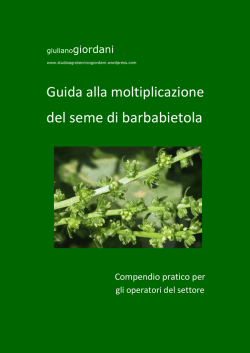 Guida alla moltiplicazione del seme di barbabietola