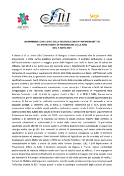 documento finale