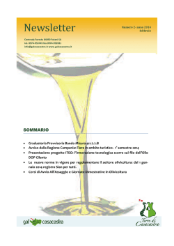 NewSletter-2-2014 - Atelier dei Paesaggi Mediterranei