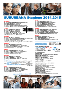 il programma completo