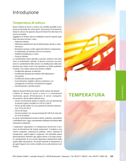 Introduzione TEMPERATURA
