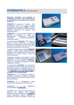 HYDRASYS 2/SCAN/FOCUSING