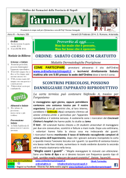 FarmaDay - n.359 - Ordine dei Farmacisti della provincia di Napoli