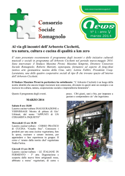 gli eventi di primavera tra natura, cultura e cucina di qualita