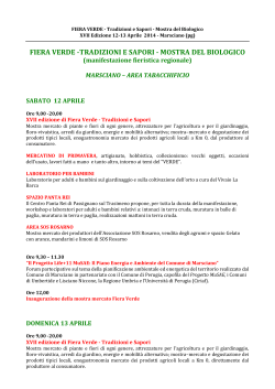 Programma Fiera verde 2014[1]