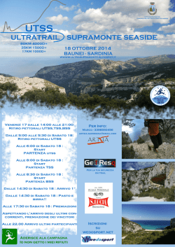 ULTRATRAIL SUPRAMONTE SEASIE