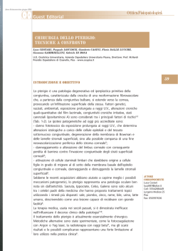 GuestEditorial_Chirurgia dello pterigio tecniche a