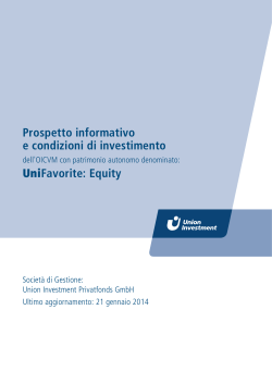 Equity - Union Investment
