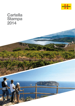 Cartella Stampa 2014 - Agència Catalana de Turisme