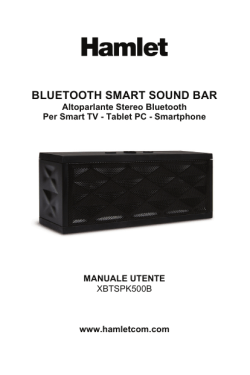 XBTSPK500B - Bluetooth Smart Sound Bar