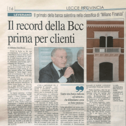 Il record della Bee