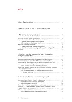 Indice, Lettera di presentazione - 84a Relazione annuale della BRI