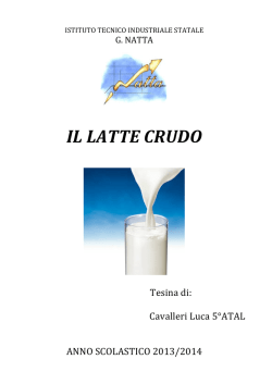 IL LATTE CRUDO