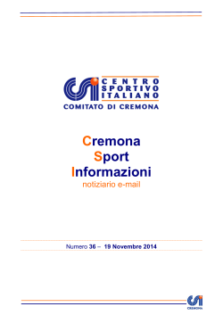 Versione PDF - CSI Cremona