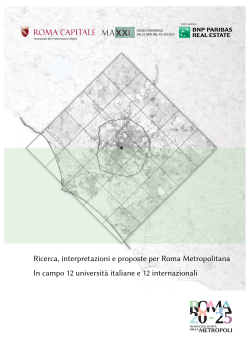 cartella stampa - UrbanisticaTre - Università degli Studi Roma Tre