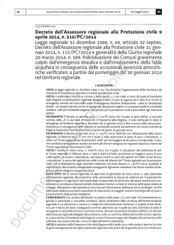 decreto 9 aprile 2014, n. 510/PC/14