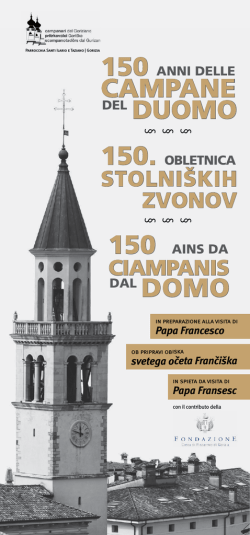 Invito concerto - Campanari del Goriziano