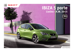 IBIZA 5 porte - SEAT Italia