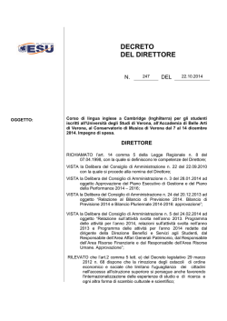 Decreto del Direttore n_247_del_22_10_2014
