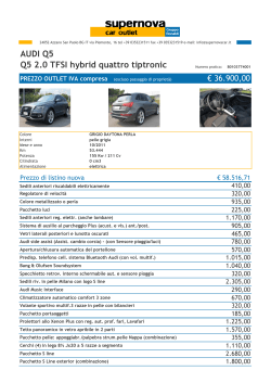 AUDI Q5 AUDI Q5 Q5 2.0 TFSI hybrid quattro tiptronic
