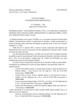 Direzione Infrastrutture e Mobilit&agrave; 2014 04938/034