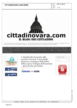 04/11/2014 Città di Novara