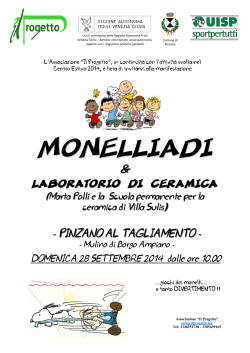 Volantino Monelliadi 2014
