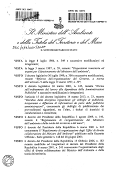 Nomina collaboratore presso la segreteria del Sottosegretario di stato