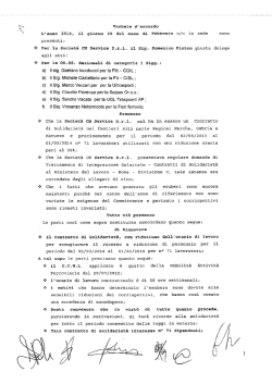 incontro - Filt Cgil