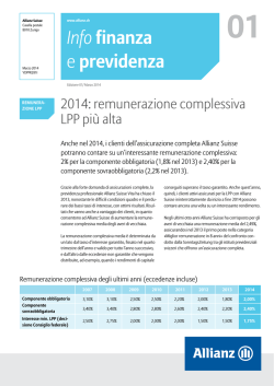 Info finanza e previdenza