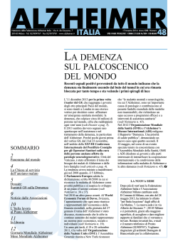 Notiziario 48 - Alzheimer Italia