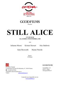 Scarica il pressbook completo di Still Alice