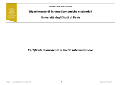 allegato 2 - Economia - Università degli studi di Pavia
