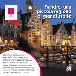 Fiandre, una piccola regione di grandi storie