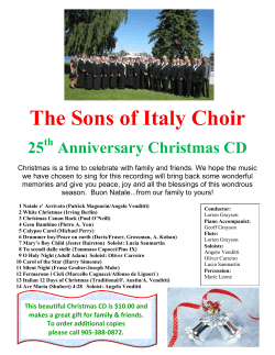 information on the christmas cd