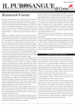il purosangue 28 2014
