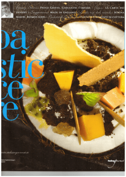 Il Pasticcere settembre 2014