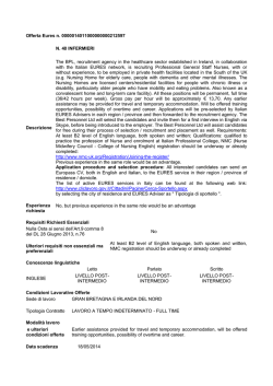 Offerta Eures n. 0000014011000000000212597 N. 40