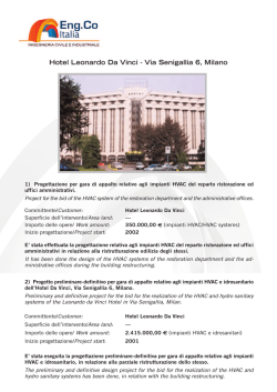 Hotel Leonardo Da Vinci - Via Senigallia 6, Milano