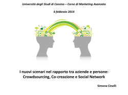 I nuovi scenari nel rapporto tra aziende e persone 1